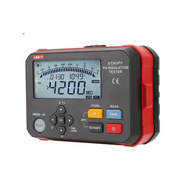 may-do-dien-tro-cach-dien-solar-uni-t-ut503pv